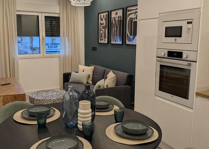 公寓 Acogedor Portonovo 桑亨霍