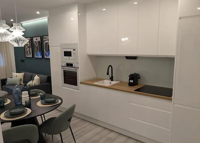 公寓 Acogedor Portonovo 桑亨霍